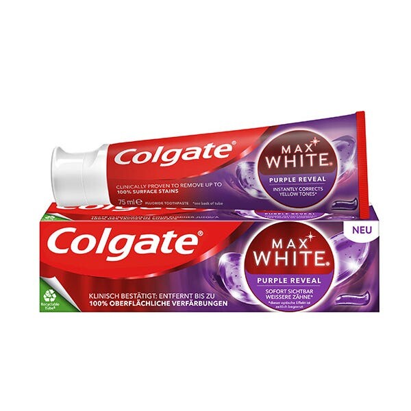 

Max White Purple Reveal 75 мл Colgate