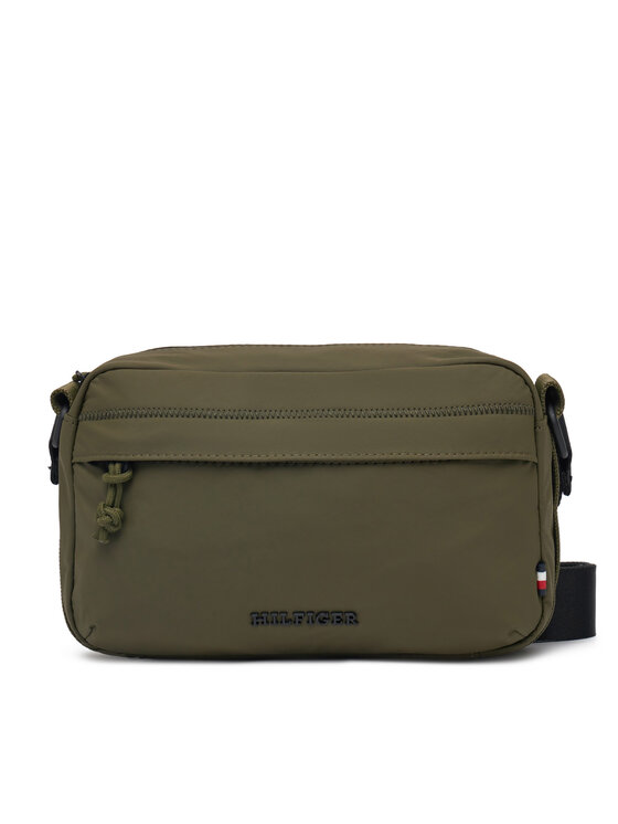 

Сумка через плечо Th Colour Ew Reporter AM0AM13219 Tommy Hilfiger, зеленый