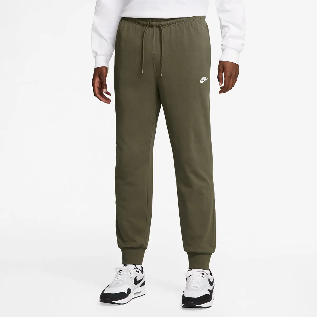 

Мужские брюки Nike Club, оливковый/зеленый