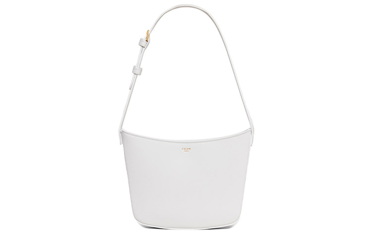 

Кожаная сумка Croque Cow, женская белая сумка через плечо CELINE