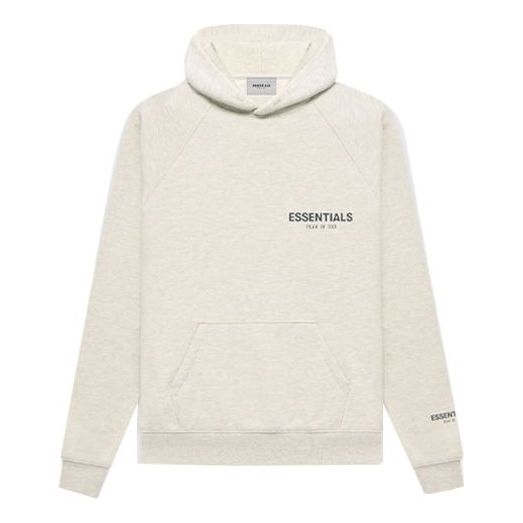 

Толстовка Fear of God Essentials FW21 Core Collection Pullover Light Heather Oatmeal, цвет light heather oatmeal