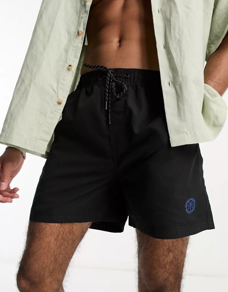 

Черные плавки-шорты Jack & Jones Intelligence