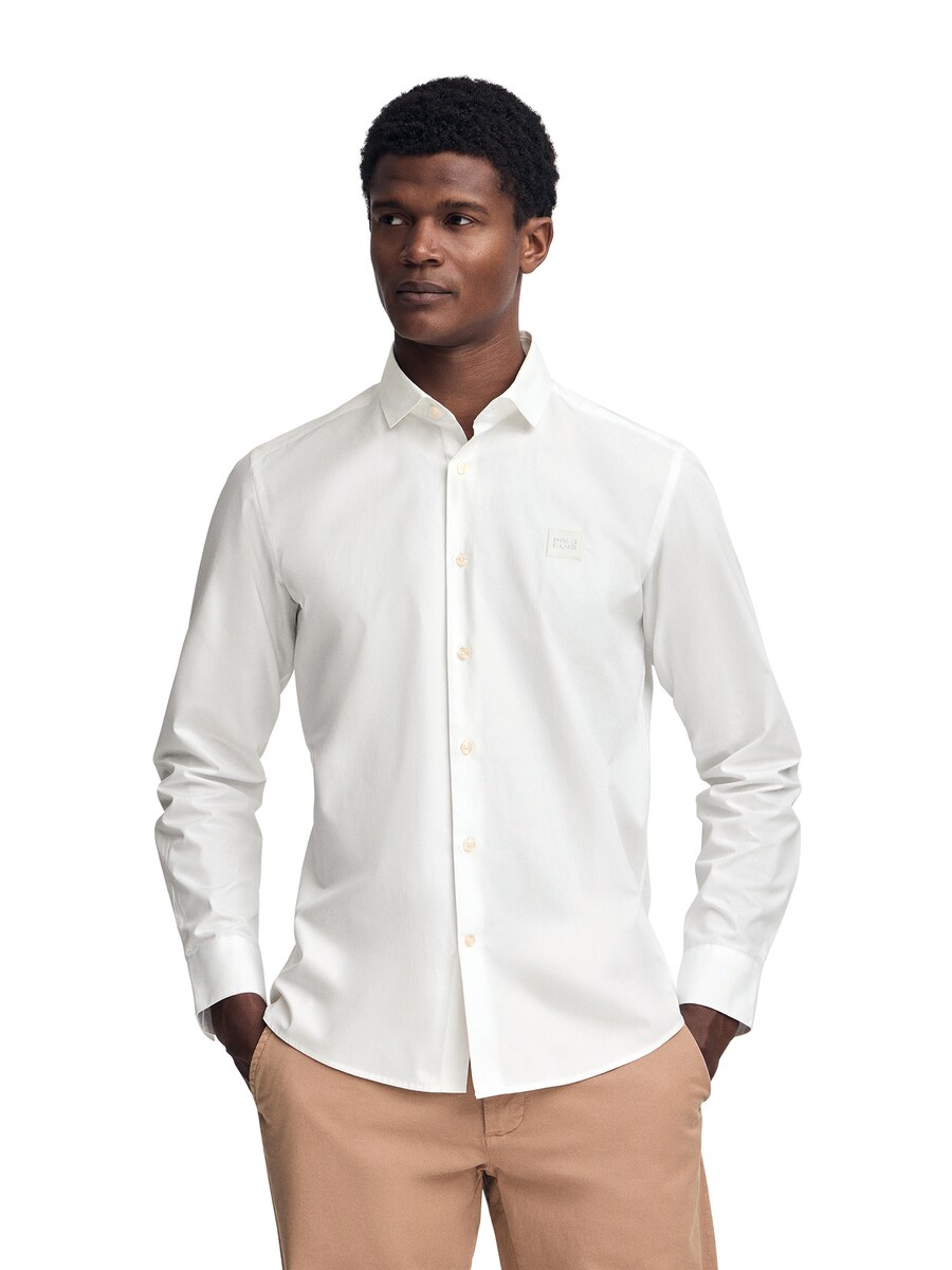 

Рубашка на пуговицах классического кроя Polo Club, белый