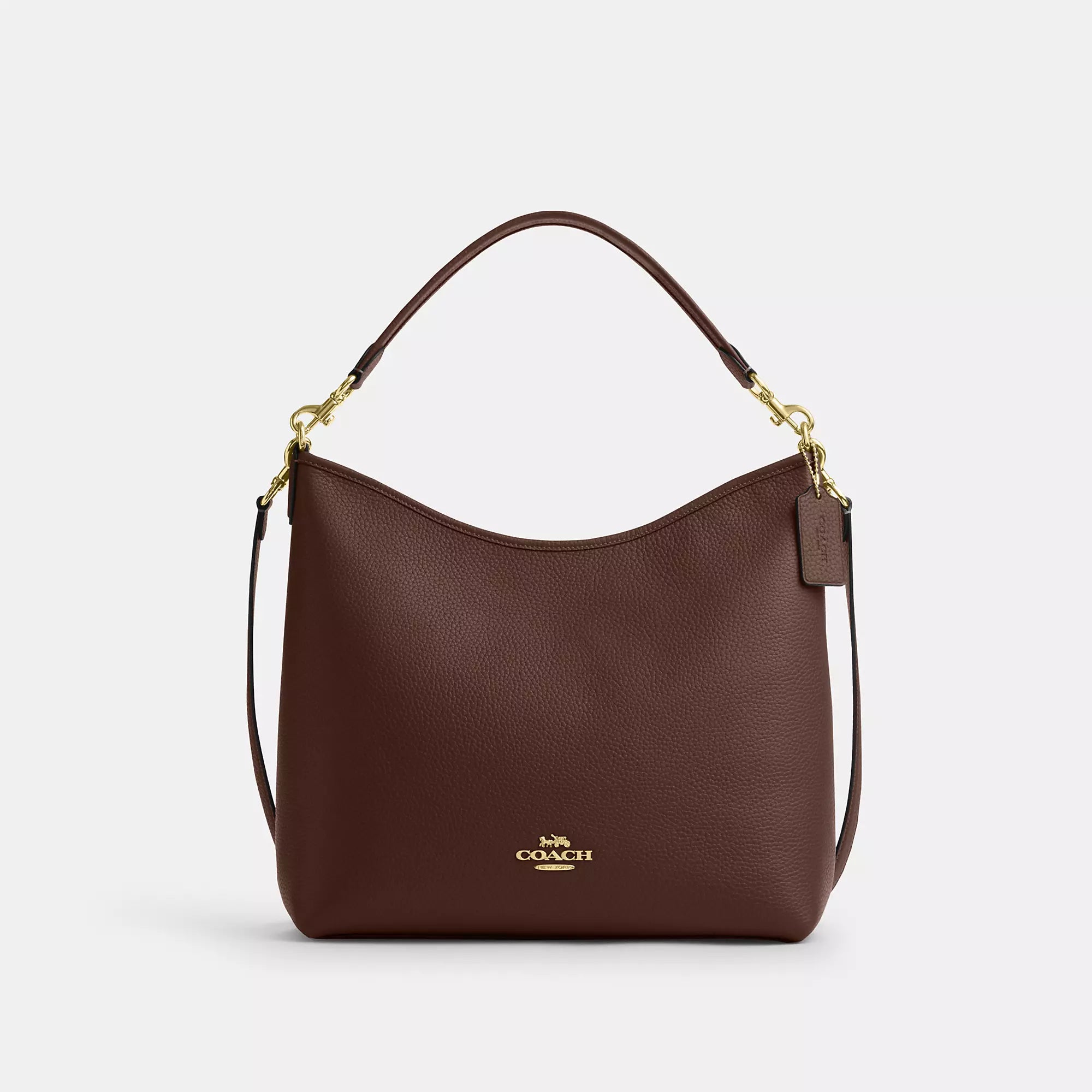 

Большая сумка через плечо Coach Outlet Laurel, цвет gold/maple
