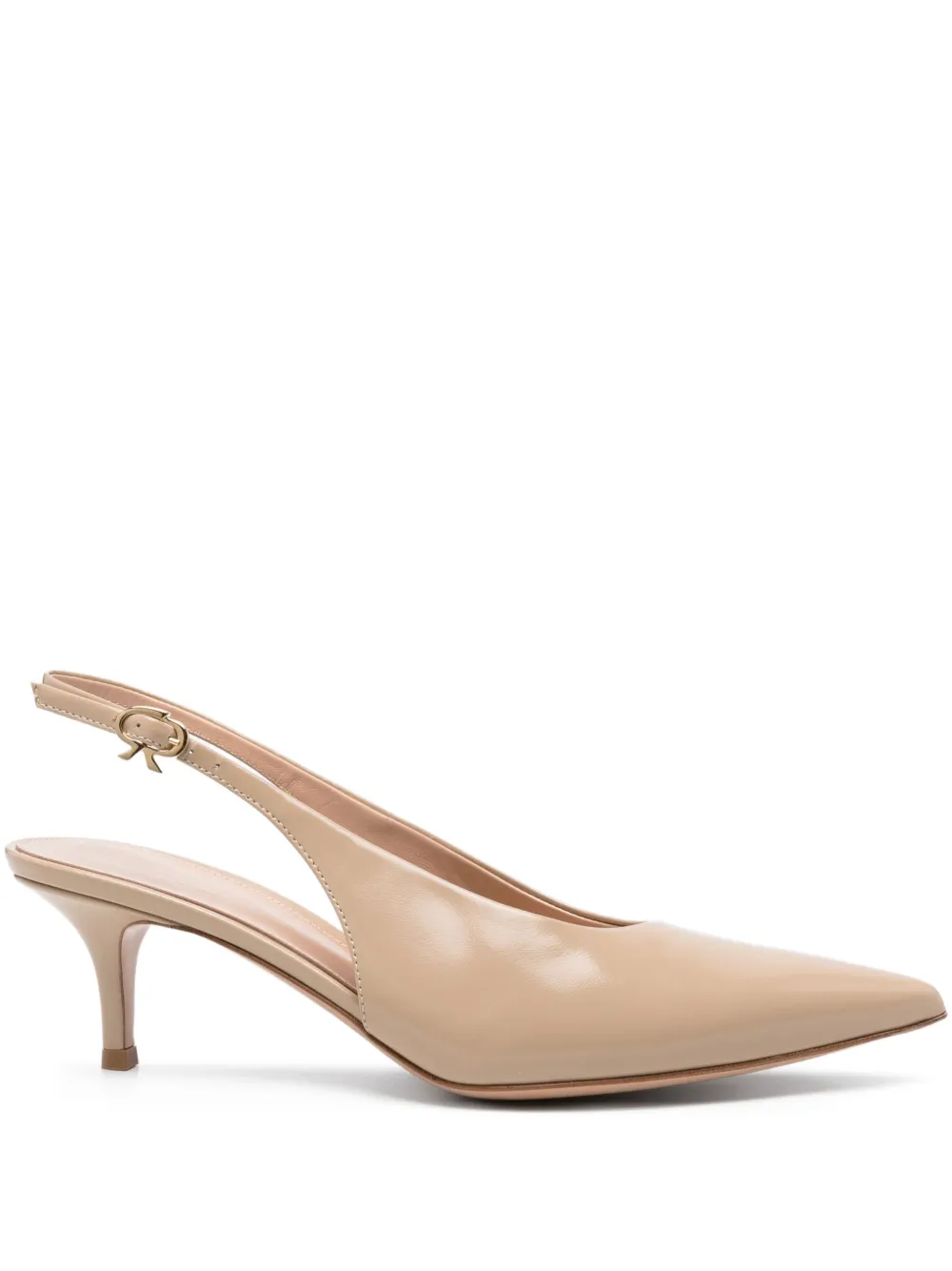 Туфли Robbie Sling 55 Gianvito Rossi, нейтральный