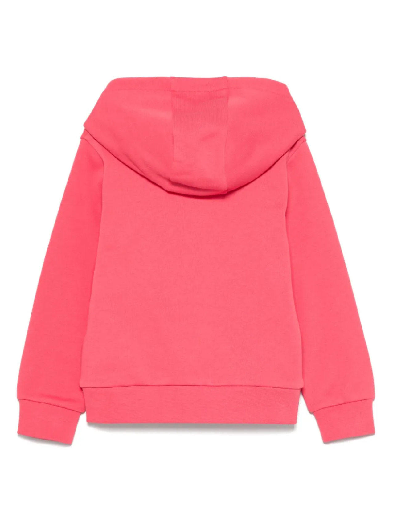 Moncler Enfant худи с нашивкой-логотипом, розовый — фото 2