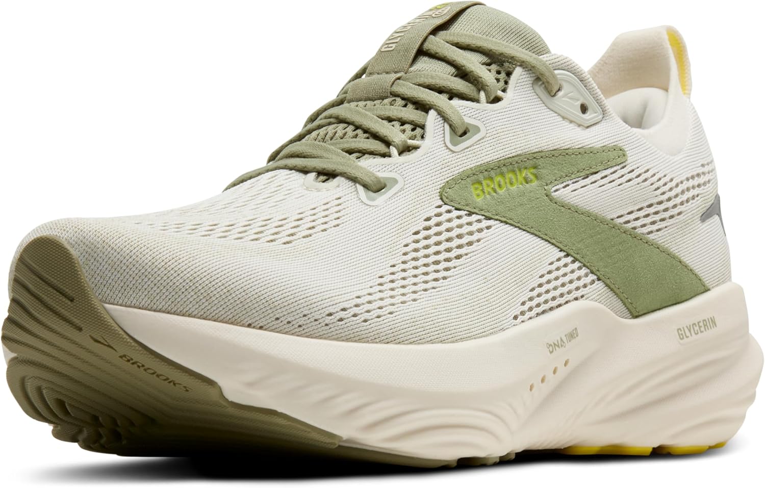 

Мужские кроссовки Brooks Glycerin 22 нейтральной амортизации, желтый