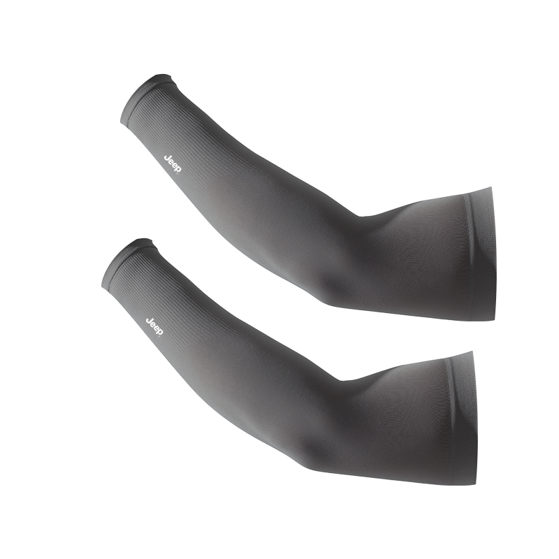 

Легкие солнцезащитные рукава Unisex Jeep, темно-серый