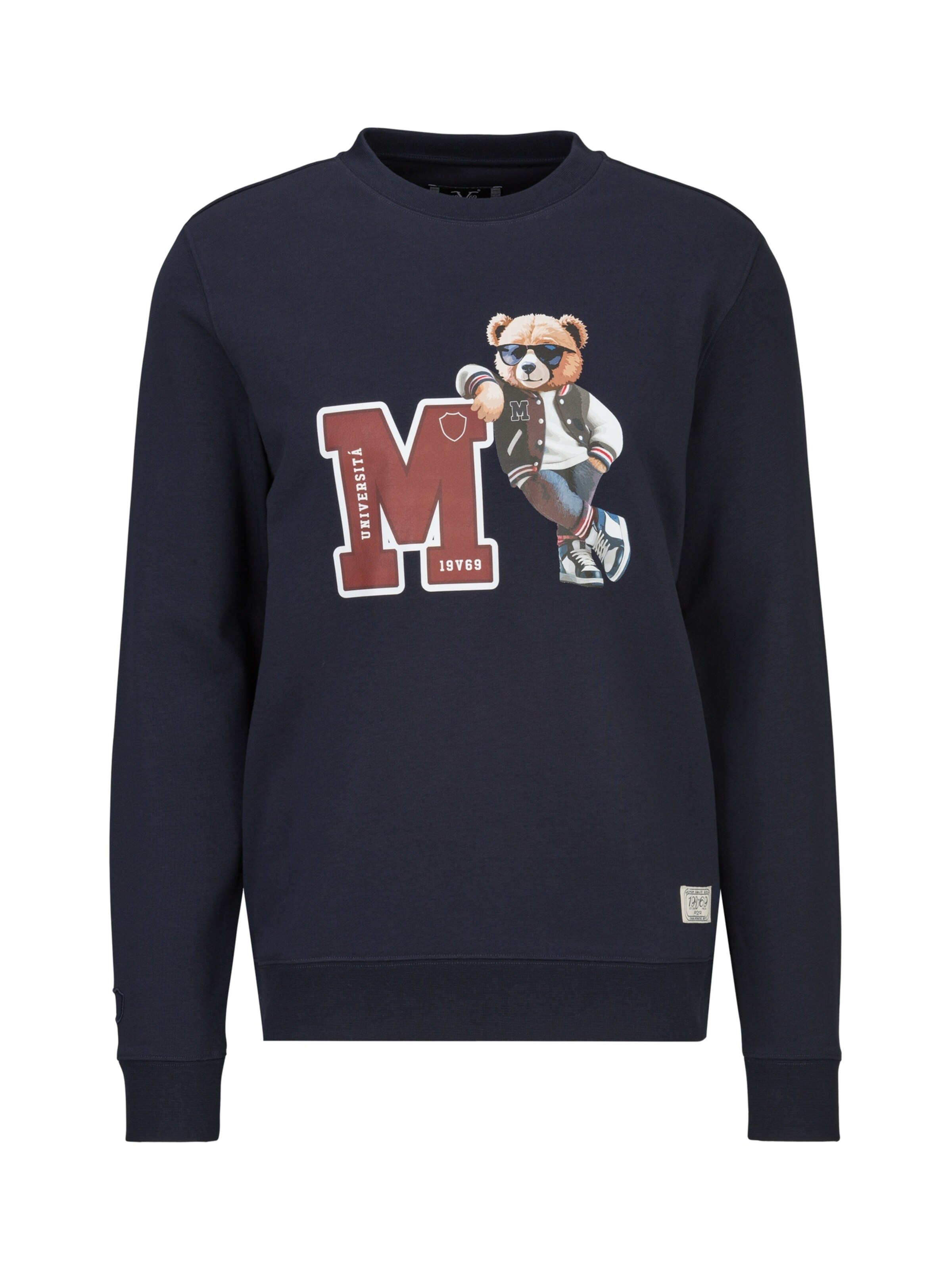 

19V69 ITALIA Свитшот 'Nico' в цвете Marine Blue