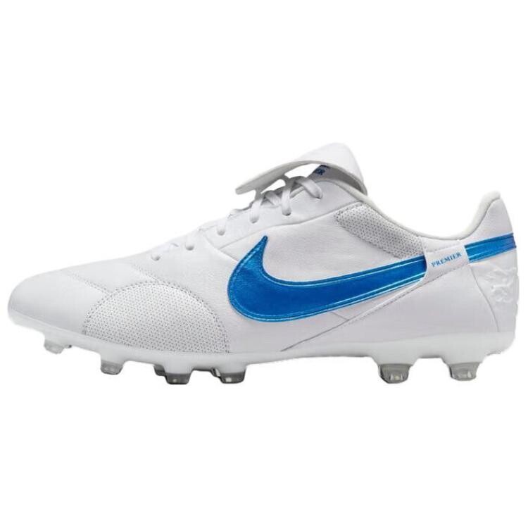 

Футбольные бутсы Premier 3 мужские с низким верхом белые/синие Nike