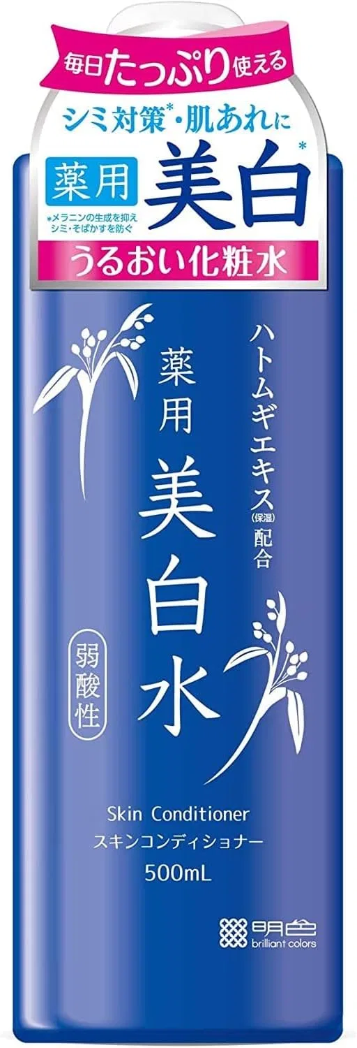 Лосьон Meishoku — Отбеливающий Yukki Medicated Whitening Water, 500 мл