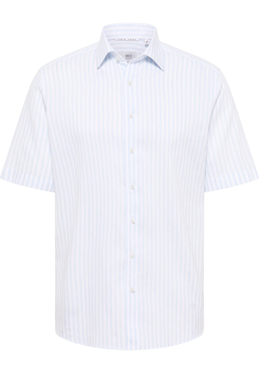 

Рубашка на пуговицах классического кроя ETERNA 1863, светло-голубой