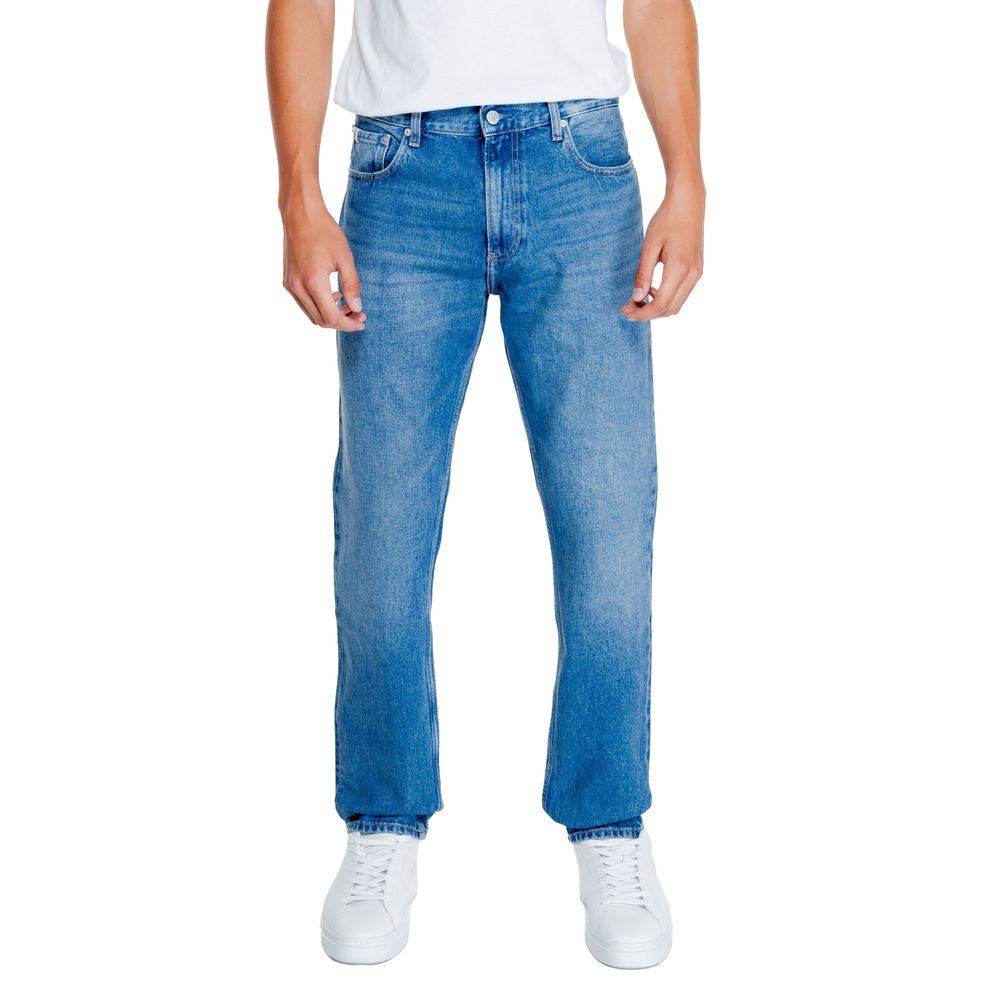 

Светло-голубые джинсы и брюки BETTER Cotton INITIATIVE Calvin Klein Jeans
