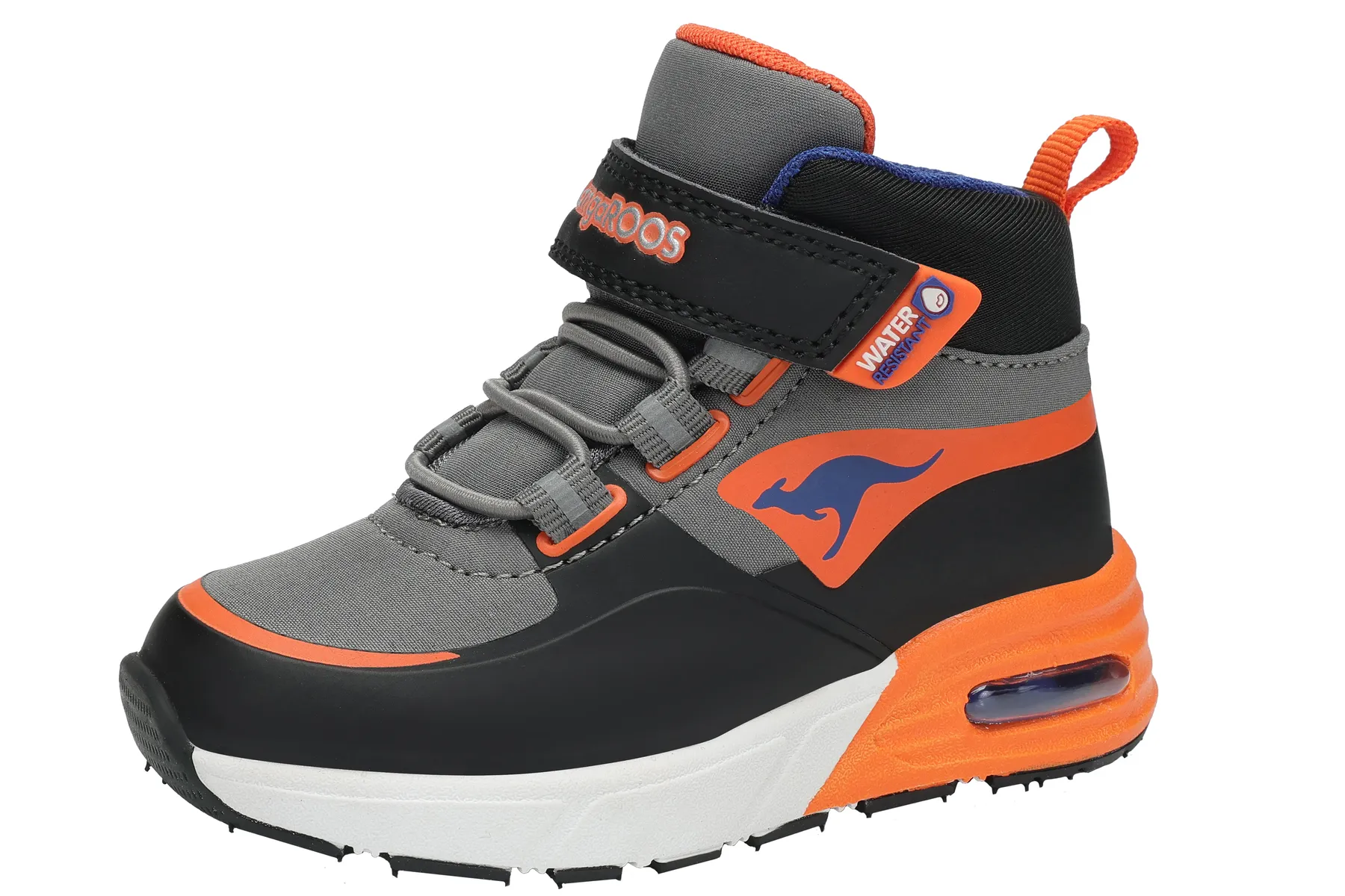 

Кроссовки KangaROOS "K-XI Creed Mid EV", водонепроницаемые, цвет Charcoal/Flame