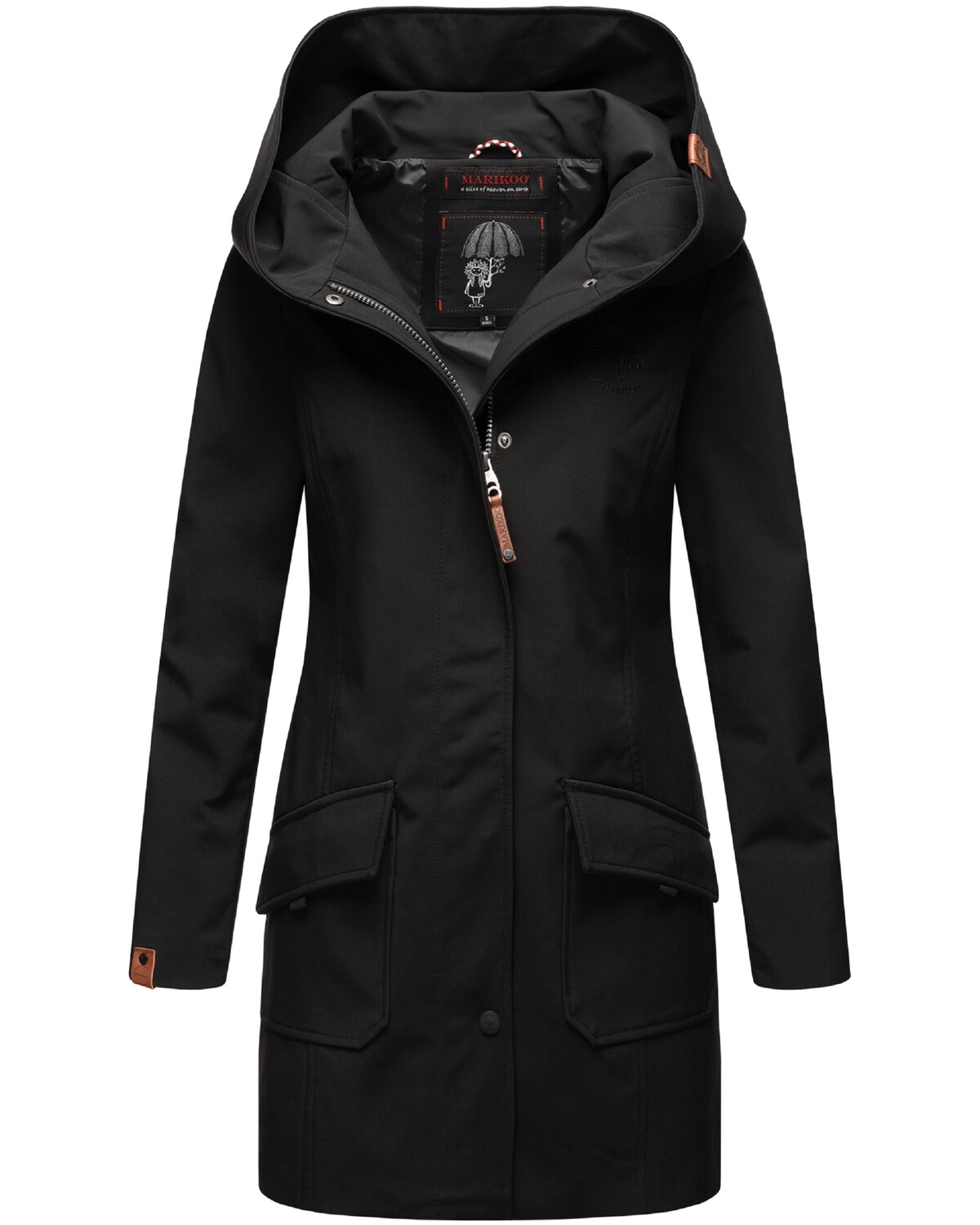 

Куртка Marikoo Softshellmantel Mayleen, черный