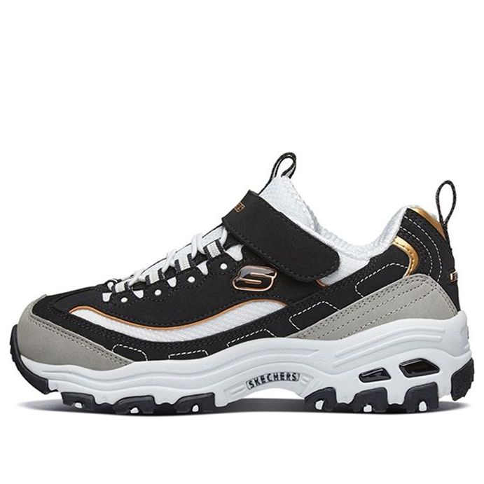 

Беговые кроссовки Skechers D'Lite K Black/Gold, золотой