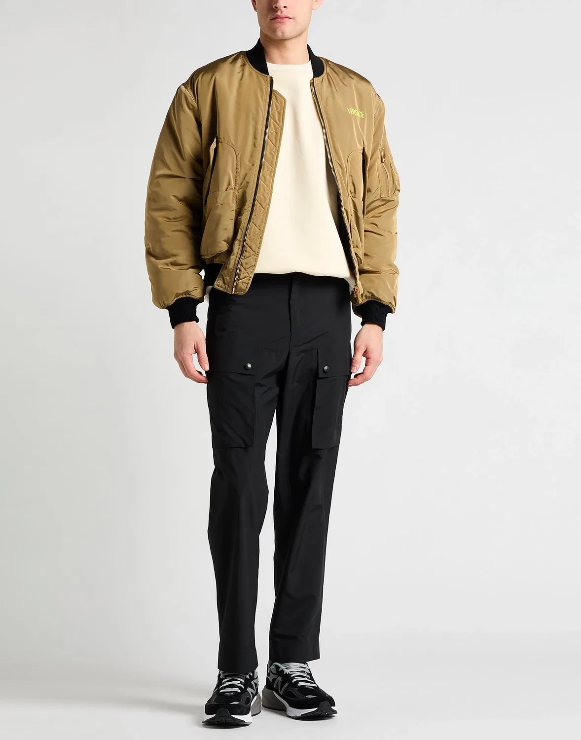 Штаны карго BALMAIN MAIN LAB черные — фото 4