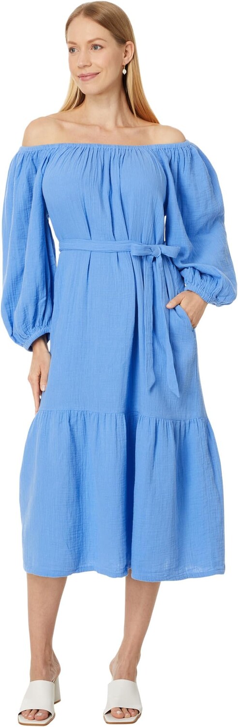 

Платье Tommy Bahama Coral Isle Ots Midi Dress, цвет Blue Vault