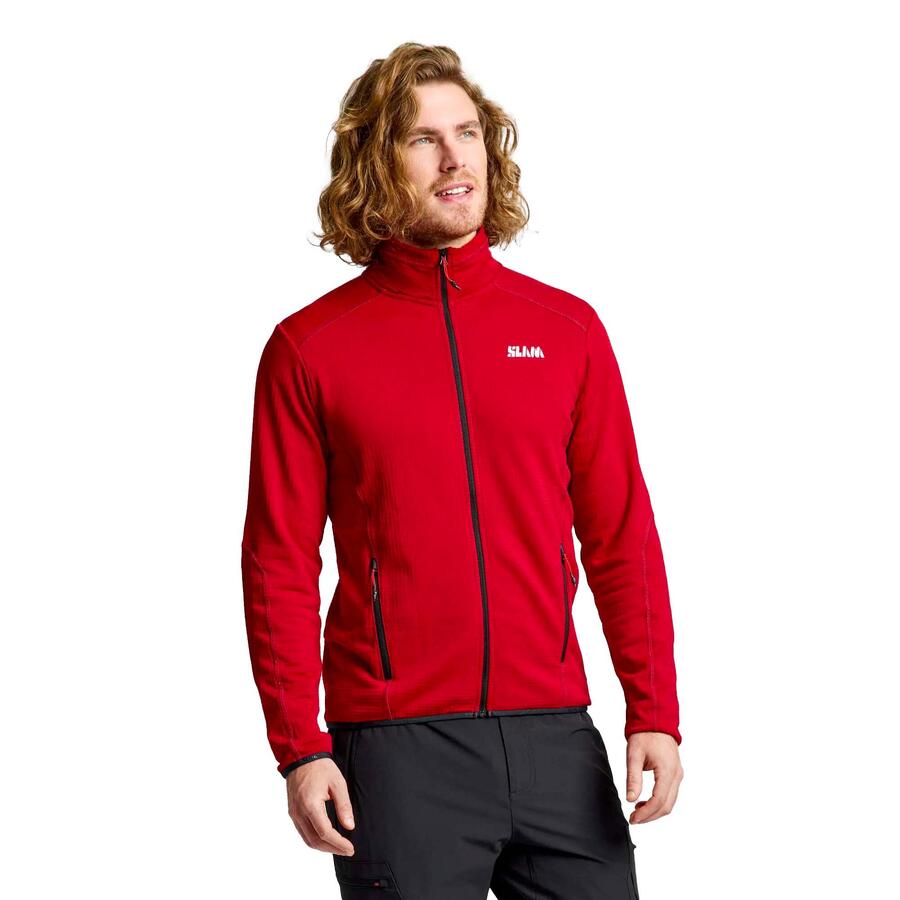 

Толстовка флисовая Slam Act Grid для взрослых