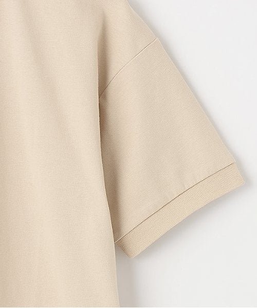 Футболка с воротником-поло в цветовой гамме (для подростков) Petit main, Light beige — фото 4