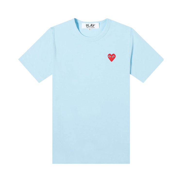 

Футболка Short-Sleeve T-Shirt With Small Red Heart 'Blue', синий