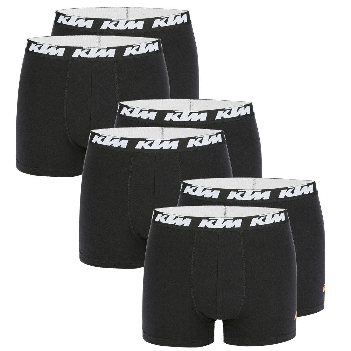 

Боксеры KTM Boxershorts Pack X2 Boxer Man Cotton 6P, черный