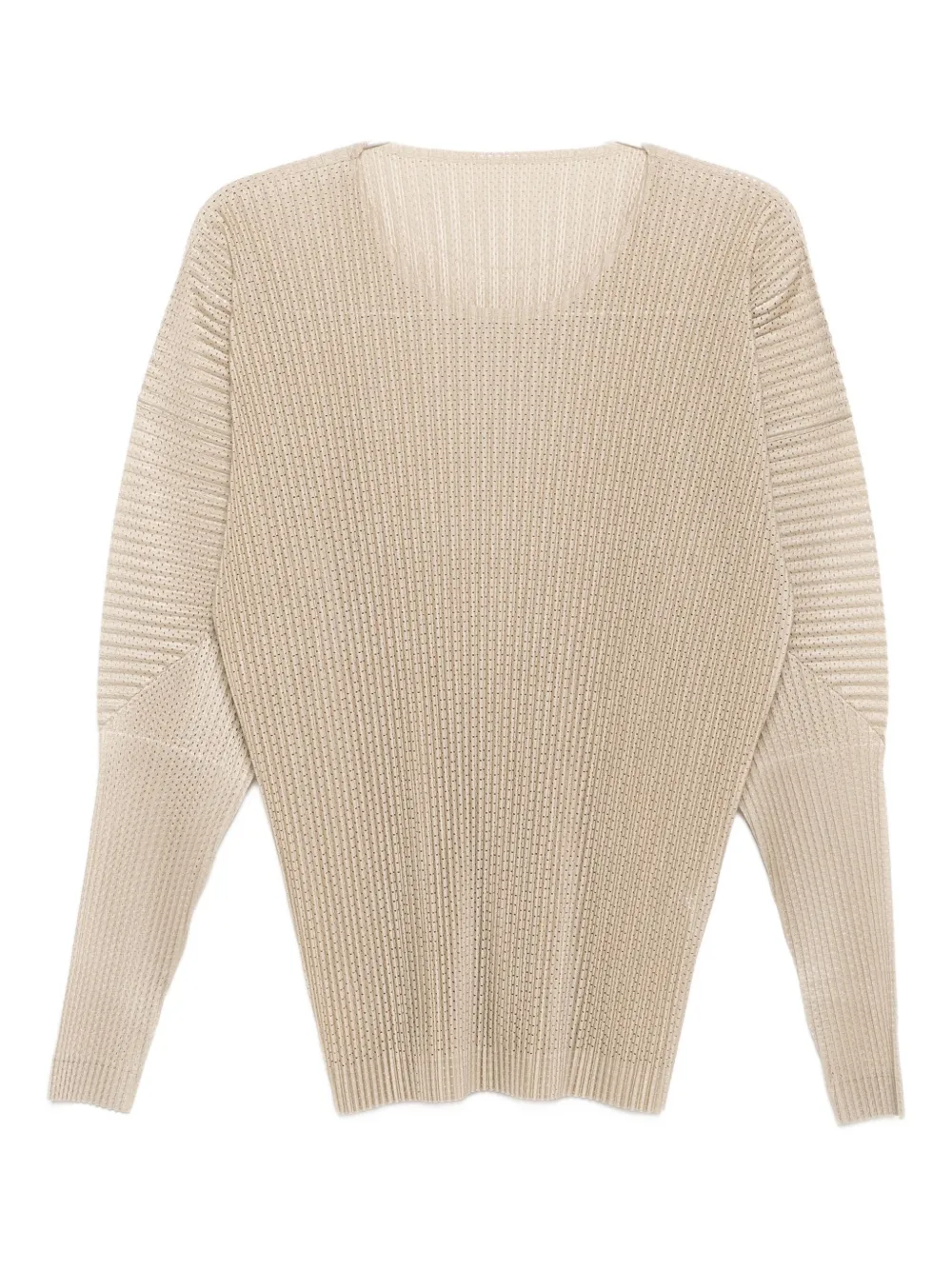 

Сетчатая футболка Homme Plissé Issey Miyake, нейтральный