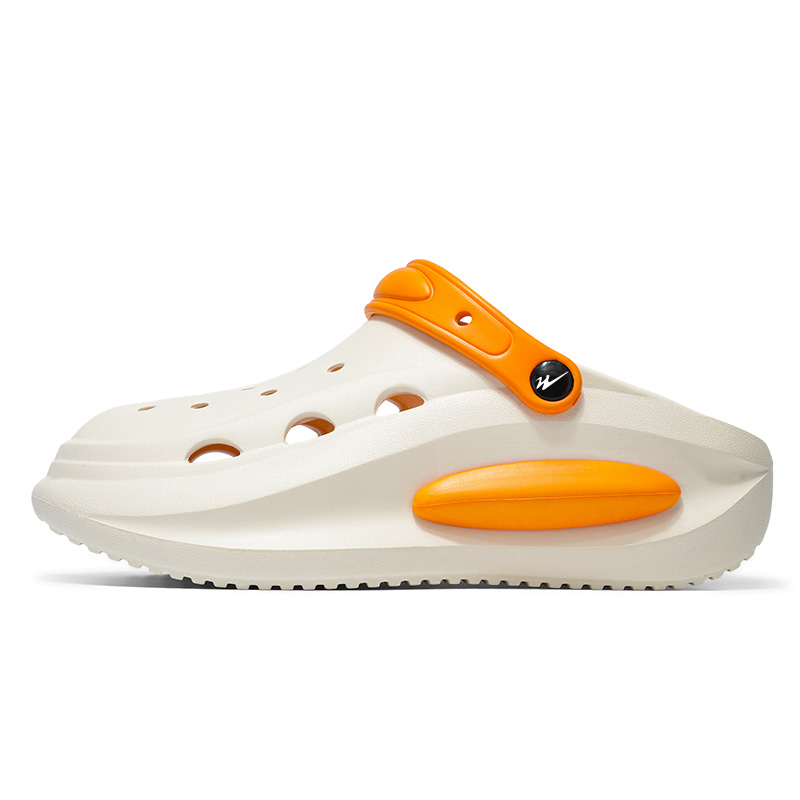 

Binary Клоги унисекс бело-оранжевые, цвет White Orange