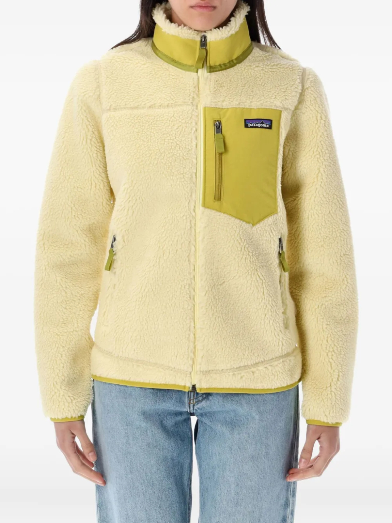 

Флисовая куртка на молнии Retro-X Patagonia, зеленый
