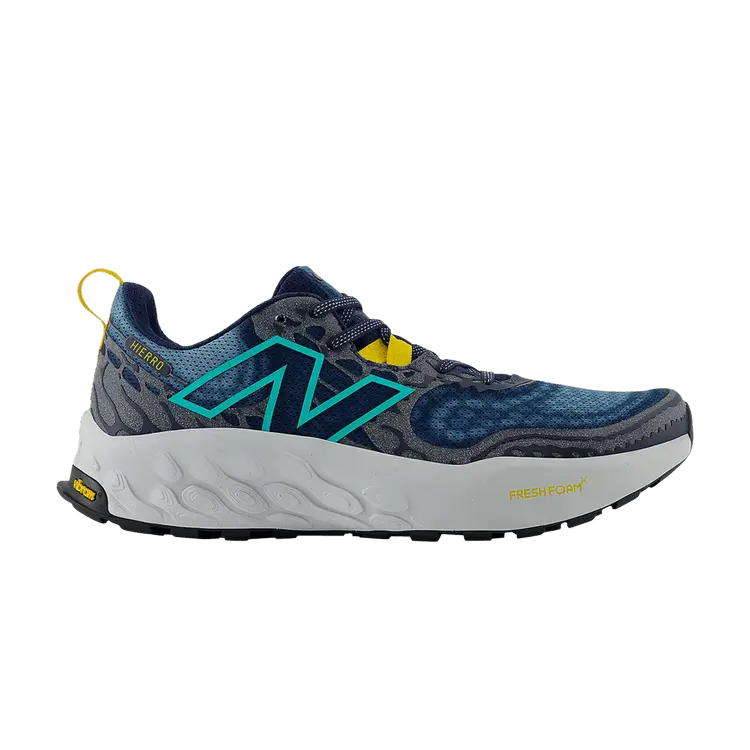 

Кроссовки New Balance Fresh Foam X Hierro v8 'Navy Cyber Jade', синий