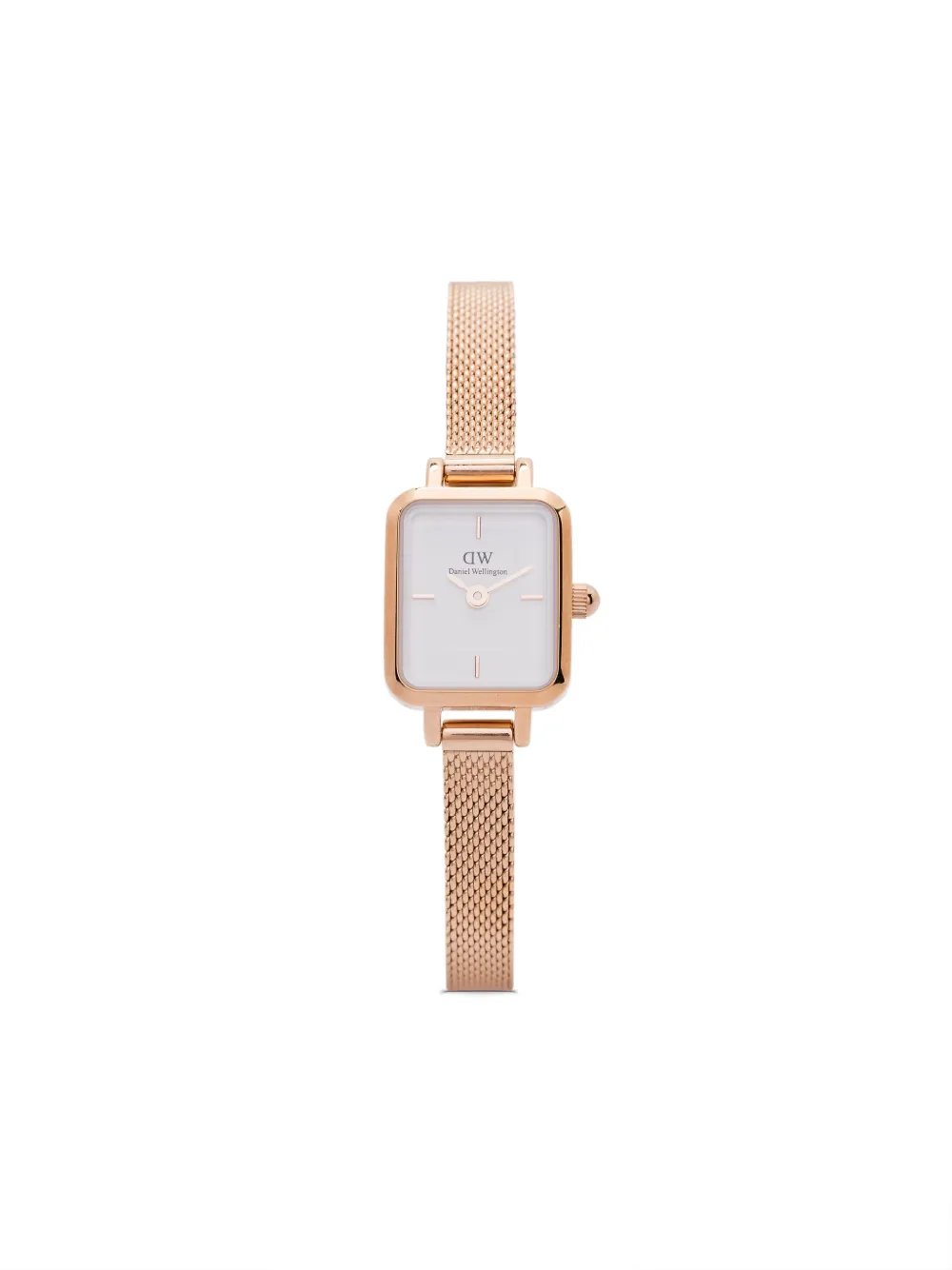 

Наручные часы Quadro Mini Melrose 18 мм Daniel Wellington, белый