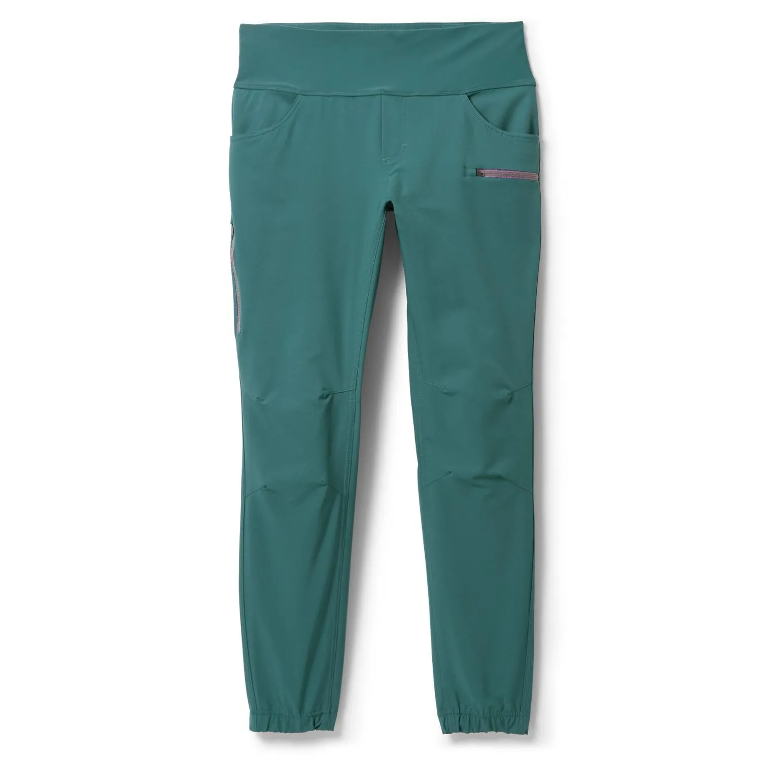 

Безграничная эластичная высокая талия велосипедные штаны SHREDLY, Deep Sea Green