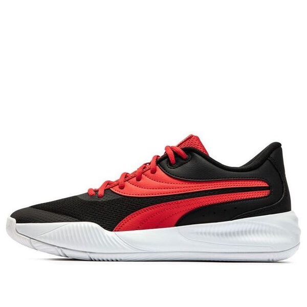 

Кроссовки triple low 'black high risk red' Puma, черный