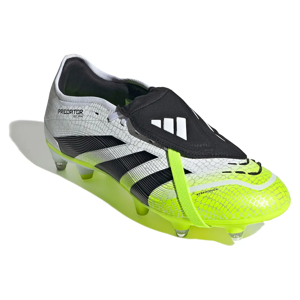 Футбольные бутсы adidas Predator Pro Fold-Over Tongue SG, белый — фото 4