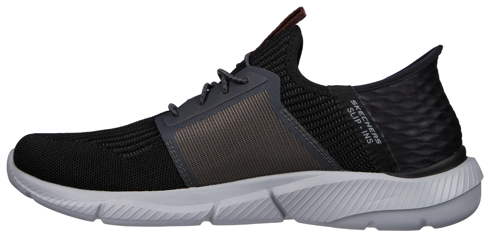 Слипоны Skechers "INGRAM-BRACKETT", тапочки, кроссовки, повседневная обувь веганского производства, серый — фото 4