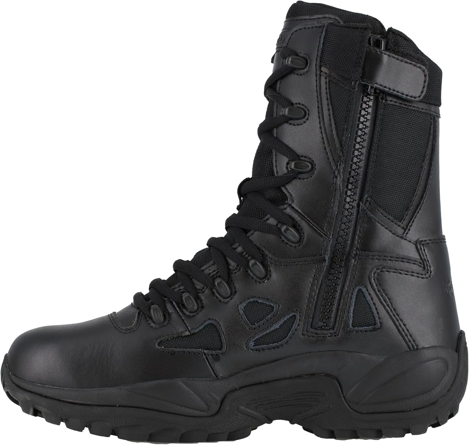 Мужские ботинки Reebok Quick Response Rapid Response с боковой молнией, высота 15 см, цвет коричневый, размер 13 (UK) — фото 3