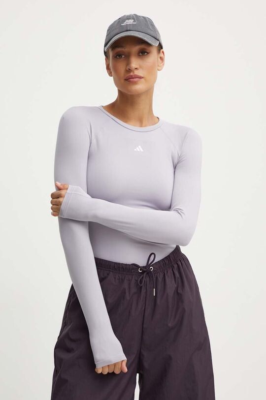 

Тренировочная футболка с длинными рукавами Techfit adidas Performance, фиолетовый
