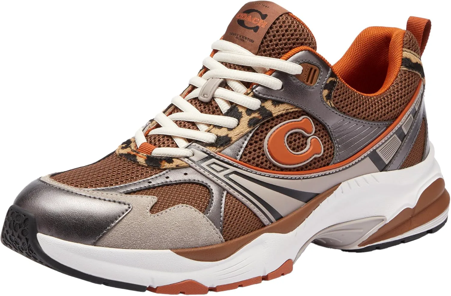 Мужские кроссовки Coach из сетки, мультиколор