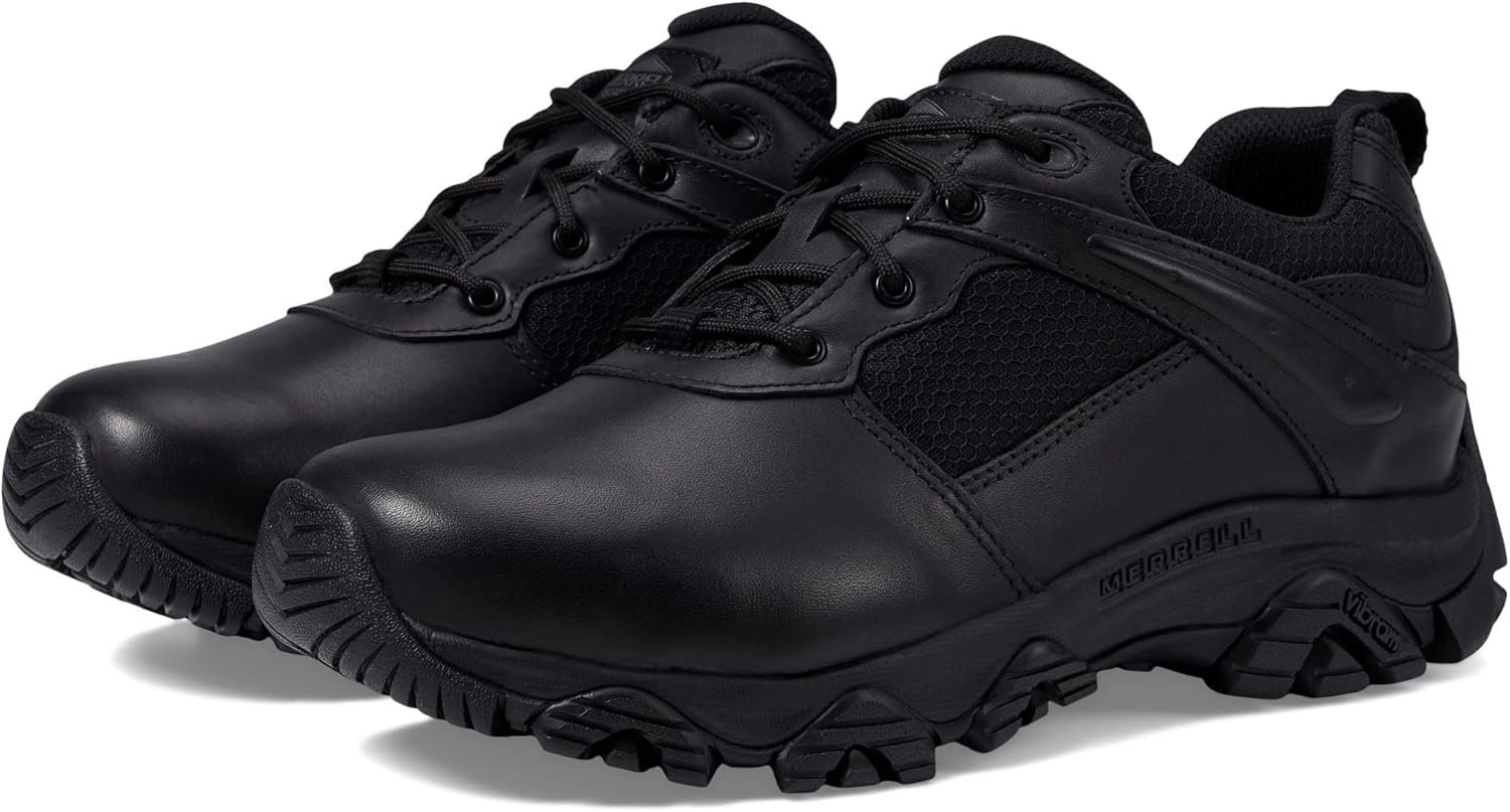 

Мужские тактические и ботинки Merrell Moab 3 Response, верх из цельнозерной кожи и сетки, водонепроницаемые, для походов, работы и боевых условий, черный