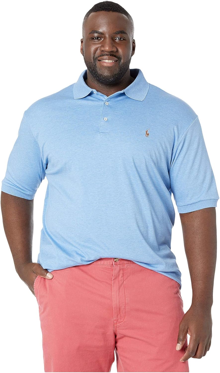 

Polo Ralph Lauren мужская классика, Soft Royal Heather