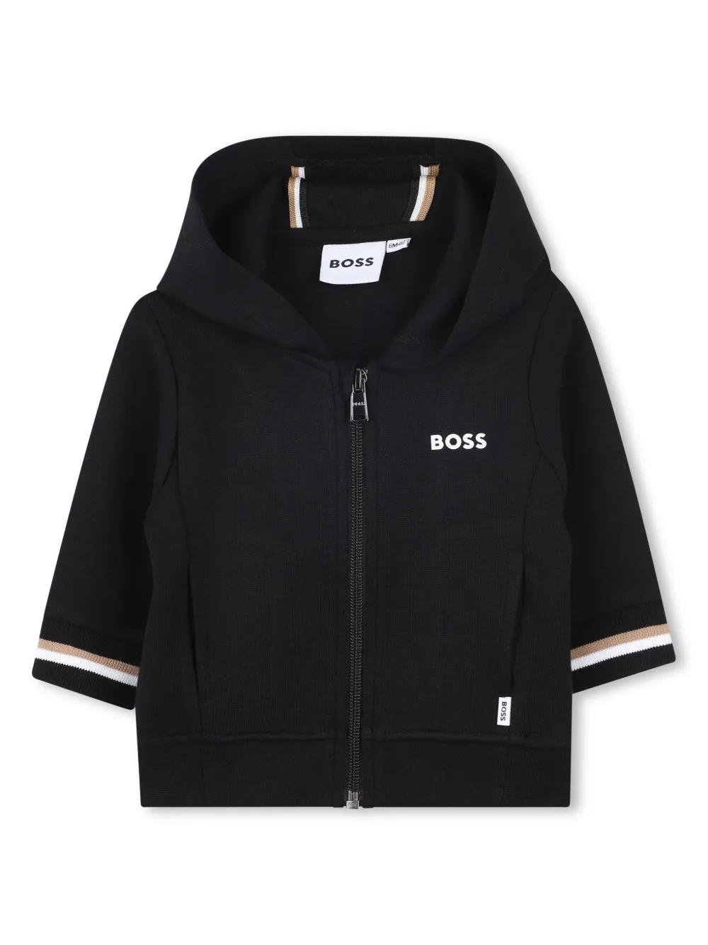 

Спортивный костюм с логотипом BOSS Kidswear, черный