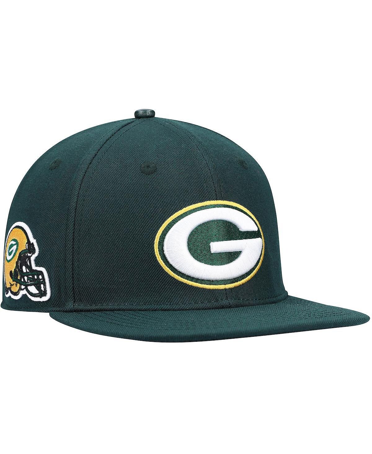

Мужская зеленая кепка Green Bay Packers Logo Ii Snapback Pro Standard
