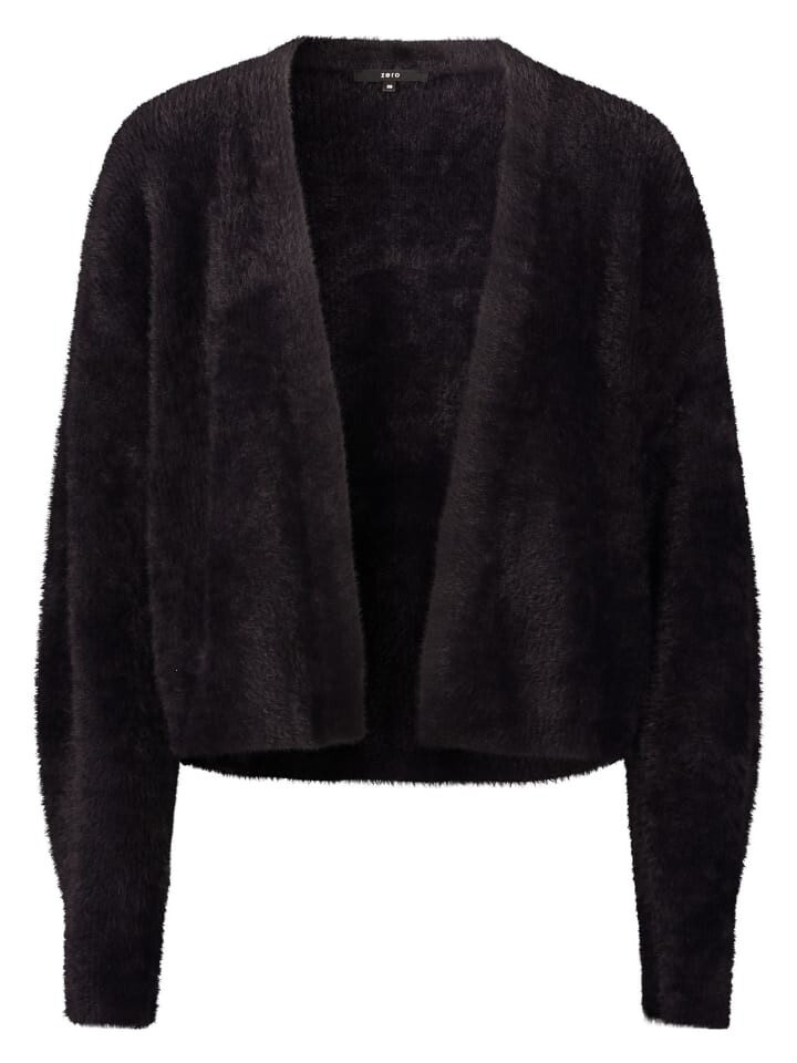 

Кардиган Zero Strickjacke kurzer offener Style, цвет Black Beauty