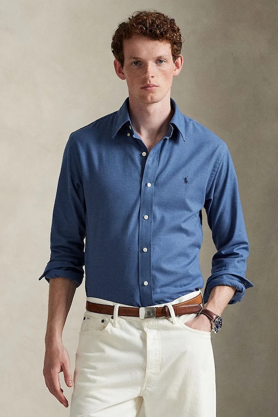 

Рубашка Polo Ralph Lauren, синий