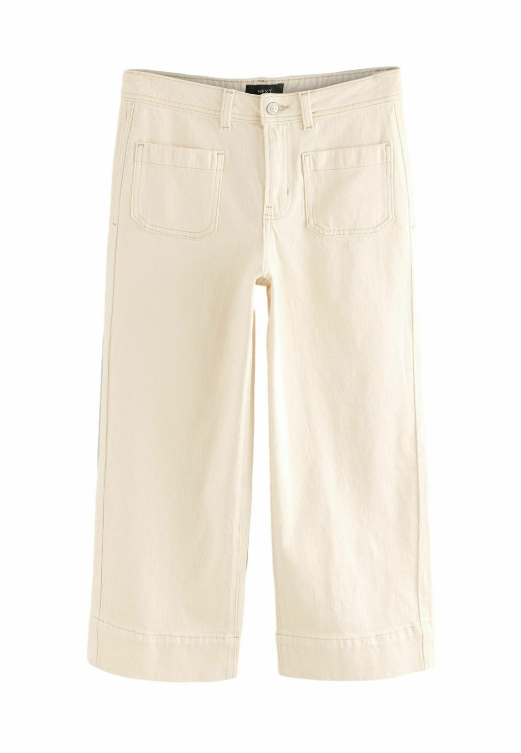 

Джинсы прямого кроя PETITE FIT CROPPED Next, белый