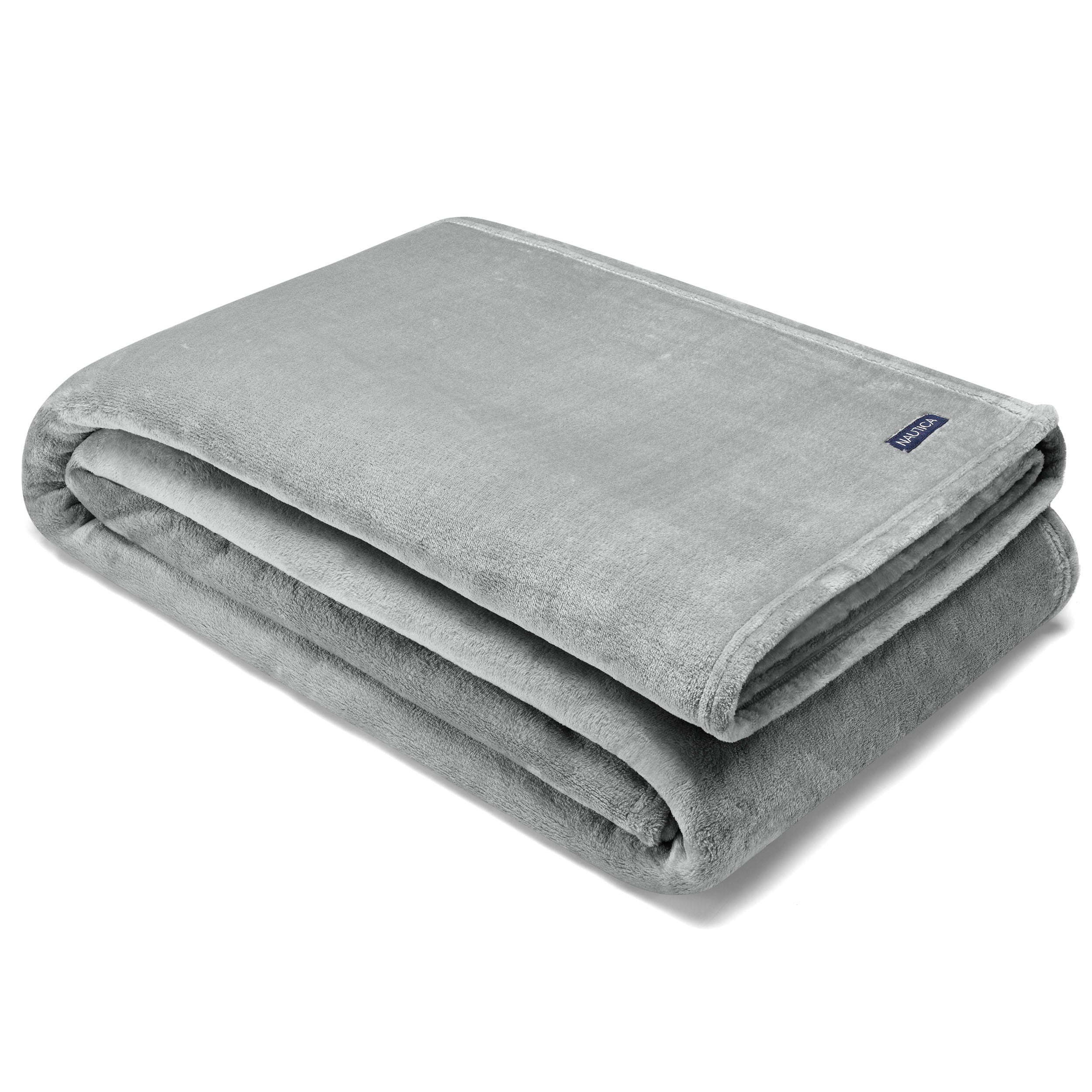 

Ультрамягкое плюшевое королевское одеяло Nautica Flagstone, цвет Grey Heather