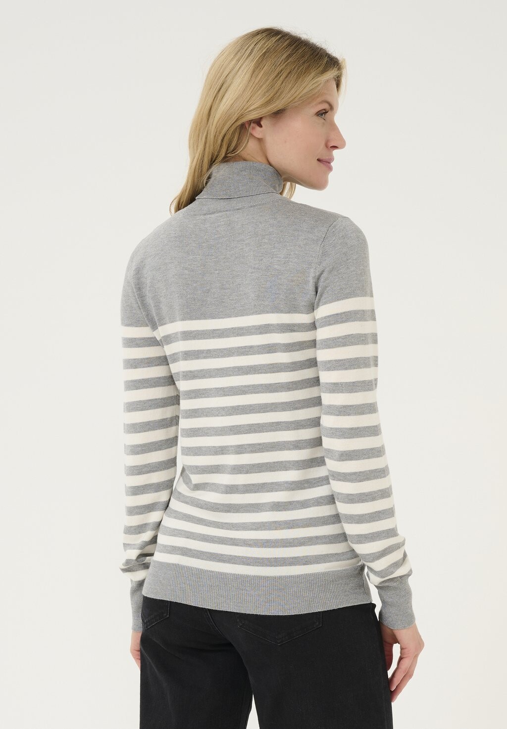 

Джемпер LIZZA STRIPED ROLL NECK Kaffe, серый