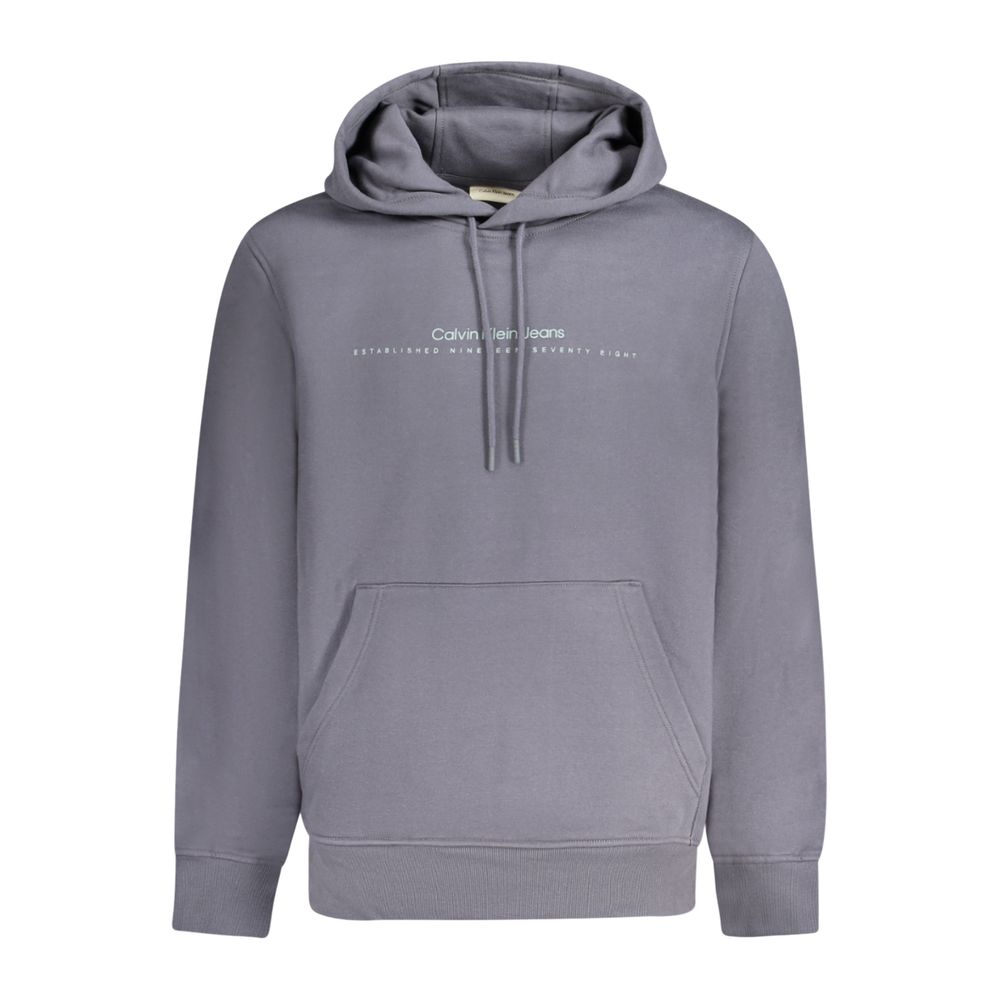 

Синий хлопковый мужской свитер Calvin Klein