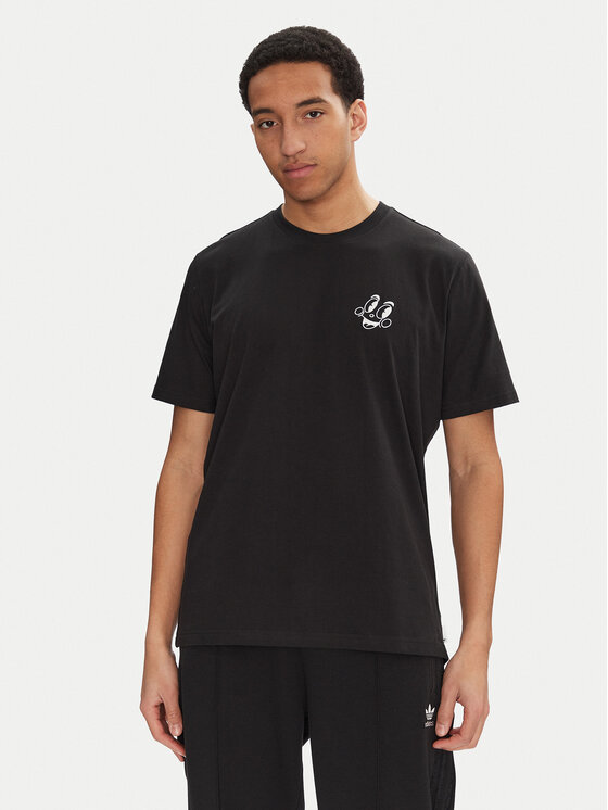 

Свободная футболка Made by Nelson JN7030 Adidas, черный