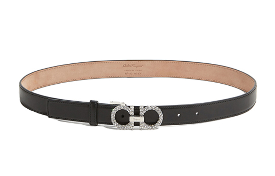 

Ремень женский из кожи коровы Ferragamo шириной 2,5 см